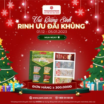 TẶNG 01 set Bột Tổ Yến